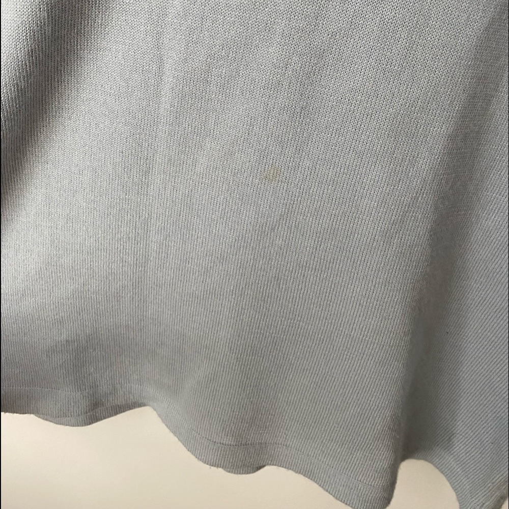 Rodier collared tee in light blue - Picture 6 of 8
